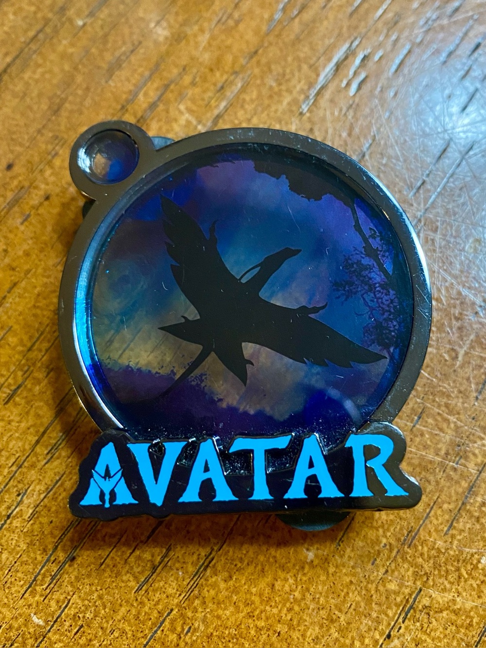 Disney Avatar Banshee Ikran Stained Glass Pin Way of Water